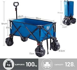 Bollerwagen Belastbarkeit bis 100 kg