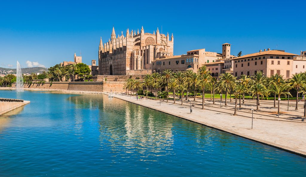 kathedrale palma de mallorca la seu außenansicht