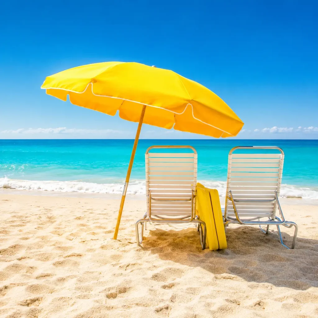 Alquiler de sombrilla de playa en Mallorca
