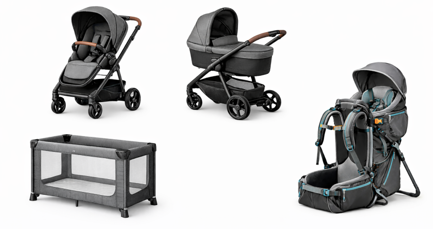 Equipamiento infantil para viajes